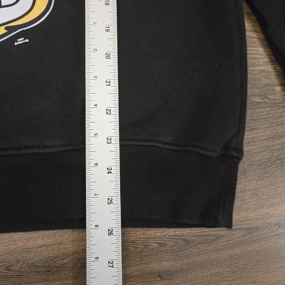 he Simpsons Freeze Max Polished Punk Bart Sweatshirt L Black Pullover - Picture 12 of 13